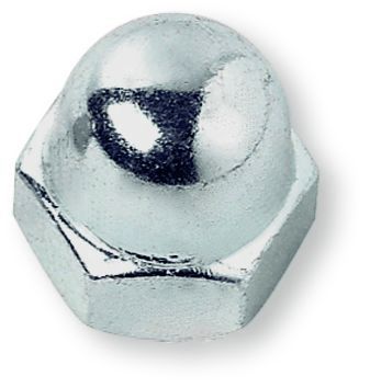 DIN 1587 Hatlapú magasan zárt anya, 5., Horganyzott, M 14 termék fő termékképe