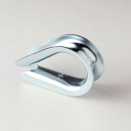 DIN 6899A Kötélszív, Acél, Horganyzott, 15x16 (15 mm-es sodronyhoz) termék fő termékképe